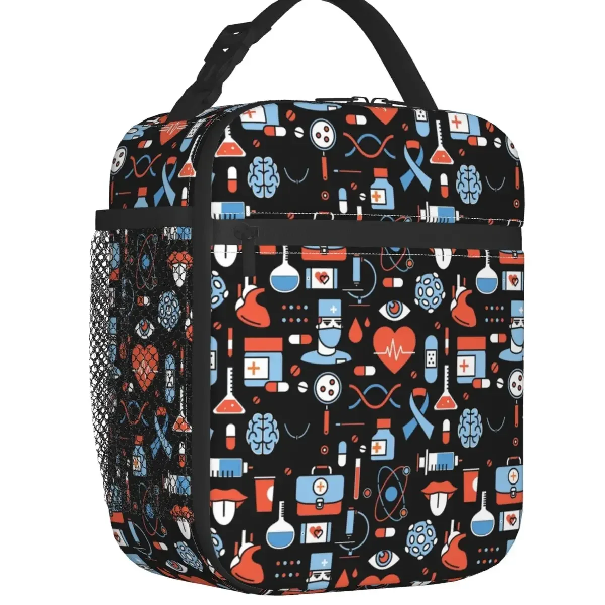 Custom Cartoon Nursing Nurse Lunch Bag Men Women Cooler Thermal Insulated Lunch Boxes for Student School
Custom Cartoon Nursing Nurse Lunch Bag Men Women Cooler Thermal Insulated Lunch Boxes for Student School