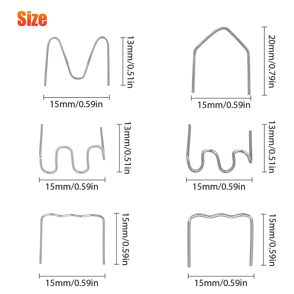 Wave Staples Flat Staples 0.8mm/0.6mm High Quality Pre-cut Silver Stainless Steel Workshop Equipment Power Tool Parts
Wave Staples Flat Staples 0.8mm/0.6mm High Quality Pre-cut Silver Stainless Steel Workshop Equipment Power Tool Parts