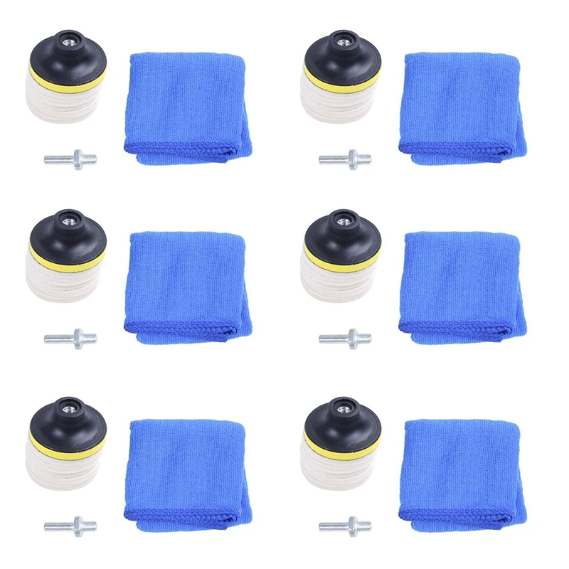 48PC 3Inch 75Mm Felt Polishing Pad Windscreen Scratch Repair Glass Polishing Kit 
48PC 3Inch 75Mm Felt Polishing Pad Windscreen Scratch Repair Glass Polishing Kit
