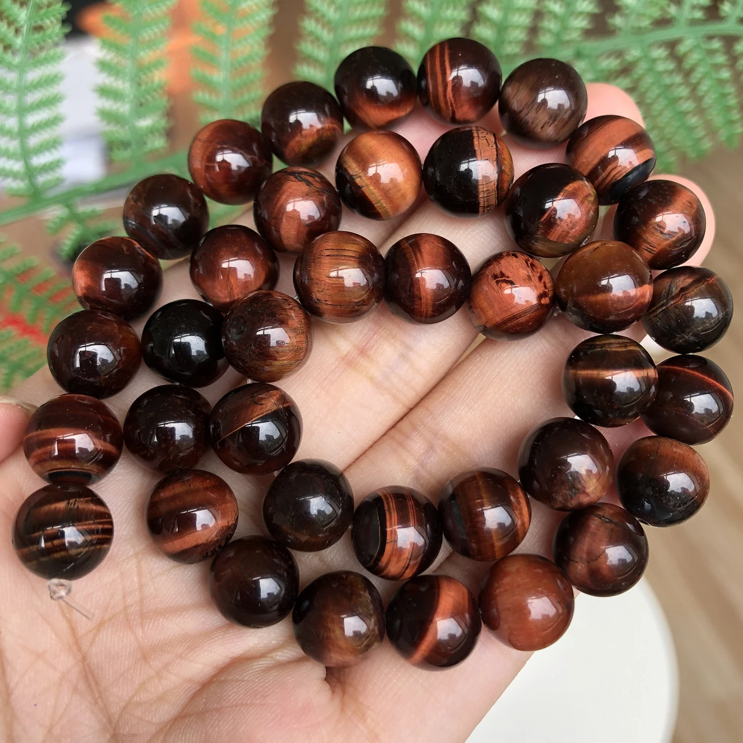 Natural Red Tiger Eye Stone Beads Round Smooth Loose Spacer Bead 4 6 8 10 12MM For Jewelry Making DIY Bracelets Accessories 15”
Natural Red Tiger Eye Stone Beads Round Smooth Loose Spacer Bead 4 6 8 10 12MM For Jewelry Making DIY Bracelets Accessories 15”