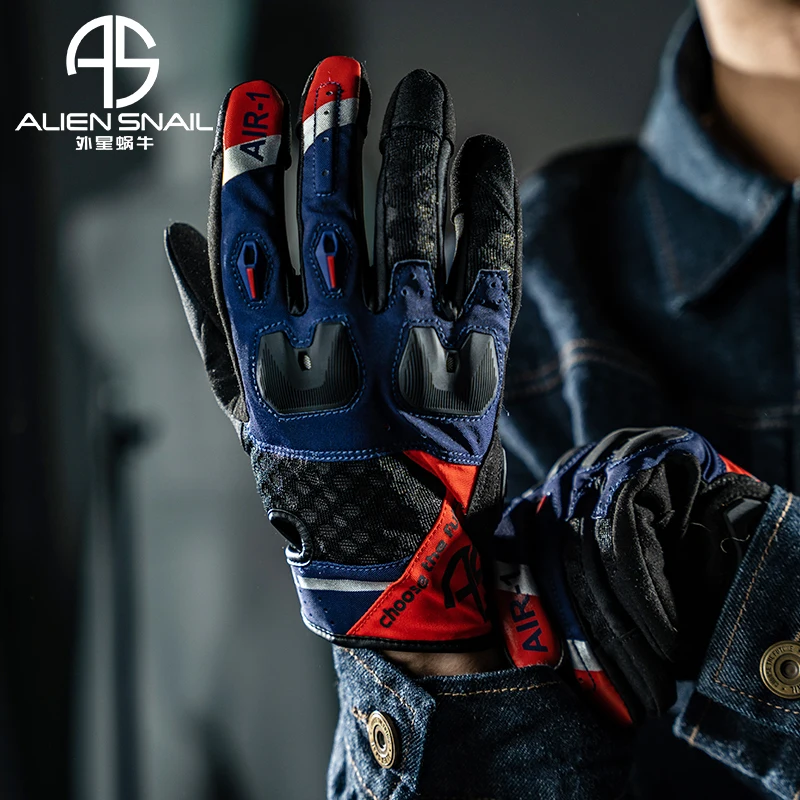 Alien Snail T1 Motorcycle T3 Riding Touch Screen Rider Gloves Anti-slip And Anti-drop Four Seasons Summer Breathable T2
Alien Snail T1 Motorcycle T3 Riding Touch Screen Rider Gloves Anti-slip And Anti-drop Four Seasons Summer Breathable T2