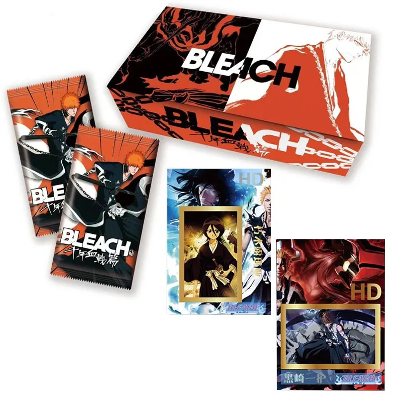 

New Original Anime Characters Bleach Card TCG Card Games Card Cosplay Board Game Collection Cards Toys Gift