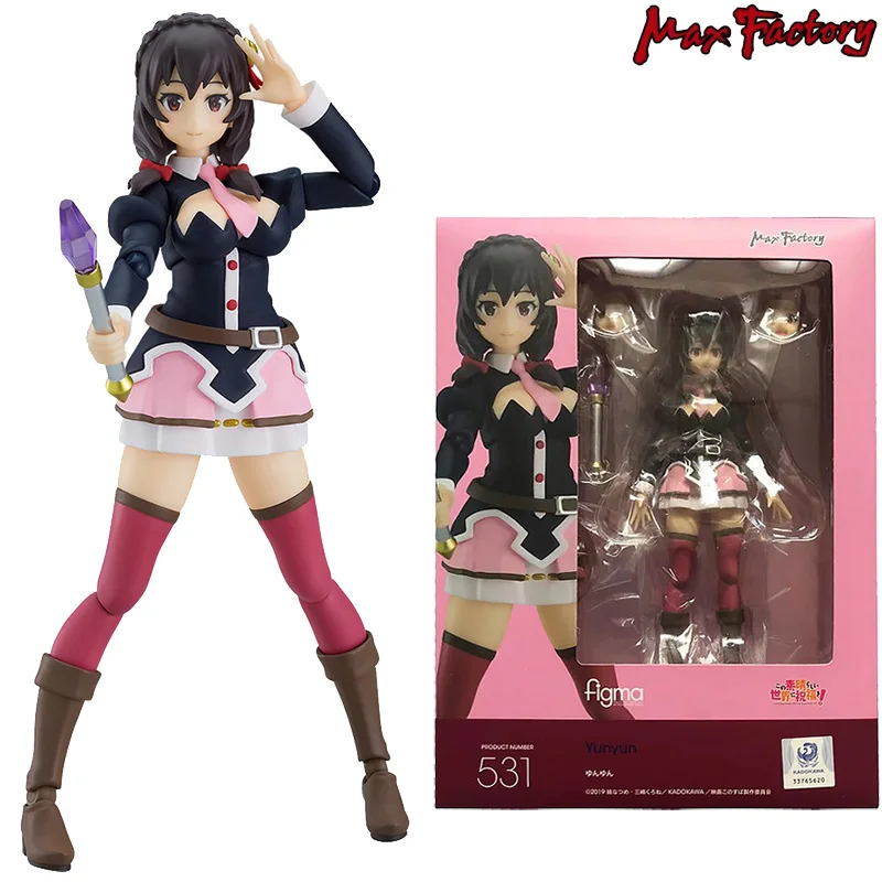In Stock Original Max Factory GSC Figma 531 Kono Subarashii Sekai Ni Shukufuku O! Yunyun Anime Figure Model Action Toys Gifts
In Stock Original Max Factory GSC Figma 531 Kono Subarashii Sekai Ni Shukufuku O! Yunyun Anime Figure Model Action Toys Gifts