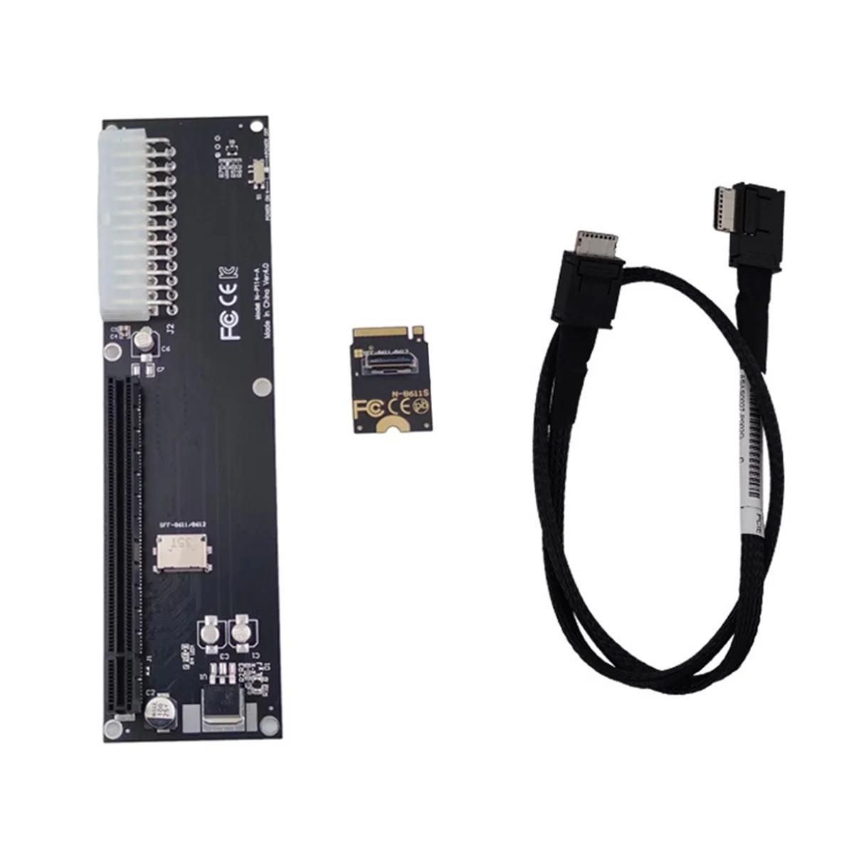 

PCI-E 3.0 M-Key M.2 to Oculink SFF-8612 SFF-8611 Host Adapter for GPD WIN Max2 External Graphics Card SSD