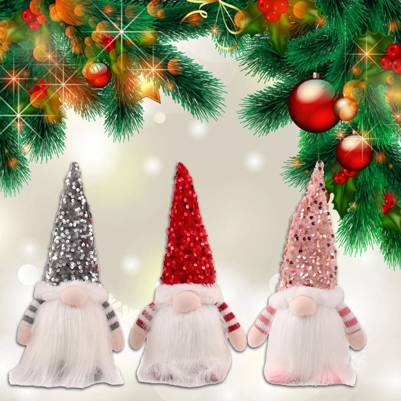 Christmas Faceless Gnome Sequins with LED Light Christmas Decoration Scandinavian Tomtes Farmhouse Kitchen Tiered DropShip
Christmas Faceless Gnome Sequins with LED Light Christmas Decoration Scandinavian Tomtes Farmhouse Kitchen Tiered DropShip