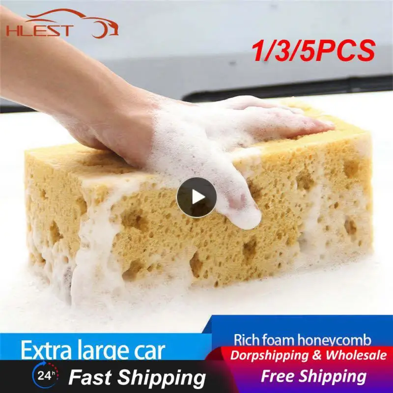 1/3/5PCS Honeycomb Sponge Brush Durable Universal Car Washing Sponge Thick Coral Car Wash Sponge Block Car Washing Tools
1/3/5PCS Honeycomb Sponge Brush Durable Universal Car Washing Sponge Thick Coral Car Wash Sponge Block Car Washing Tools