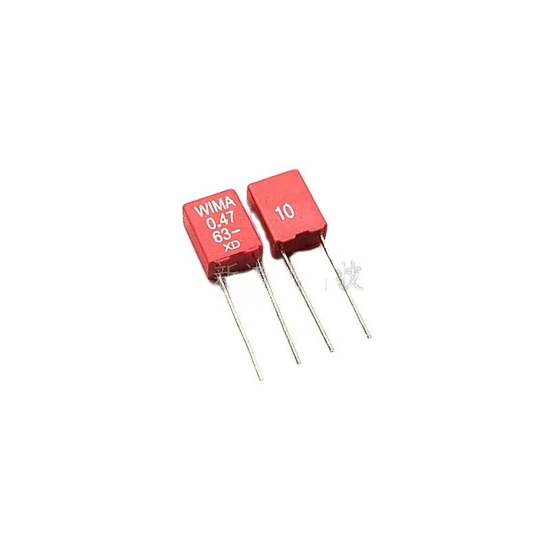 

10PCS/Weimar Capacitor WIMA 63V 474 0.47UF 63V 470nF MKS2 Pin Distance 5mm 10%