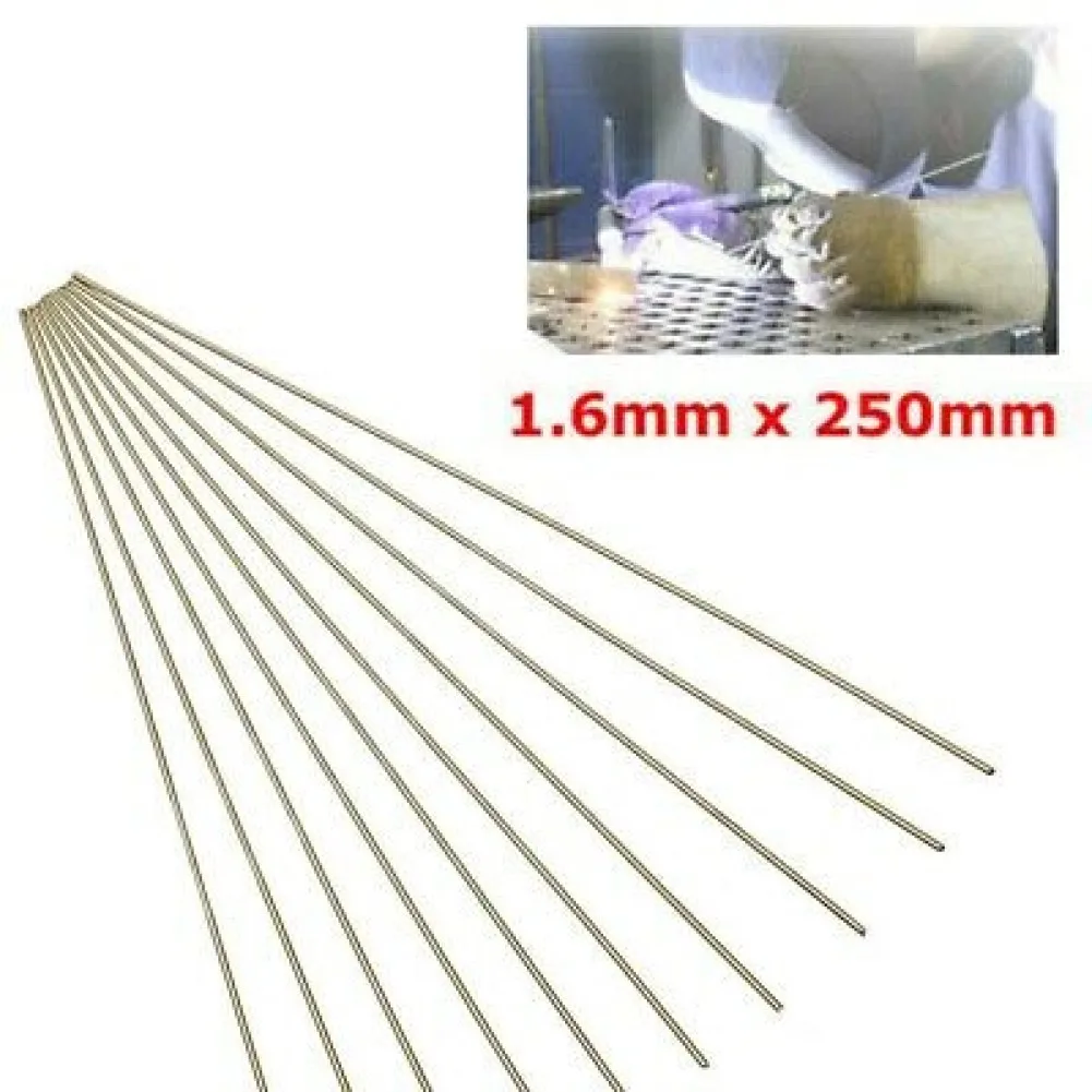 10 Pcs Brass Solution Flux Core Fusible Welding Wire Electrode Tool 16MM x25CM Perfect for Non Temperature Cold Welding
10 Pcs Brass Solution Flux Core Fusible Welding Wire Electrode Tool 16MM x25CM Perfect for Non Temperature Cold Welding