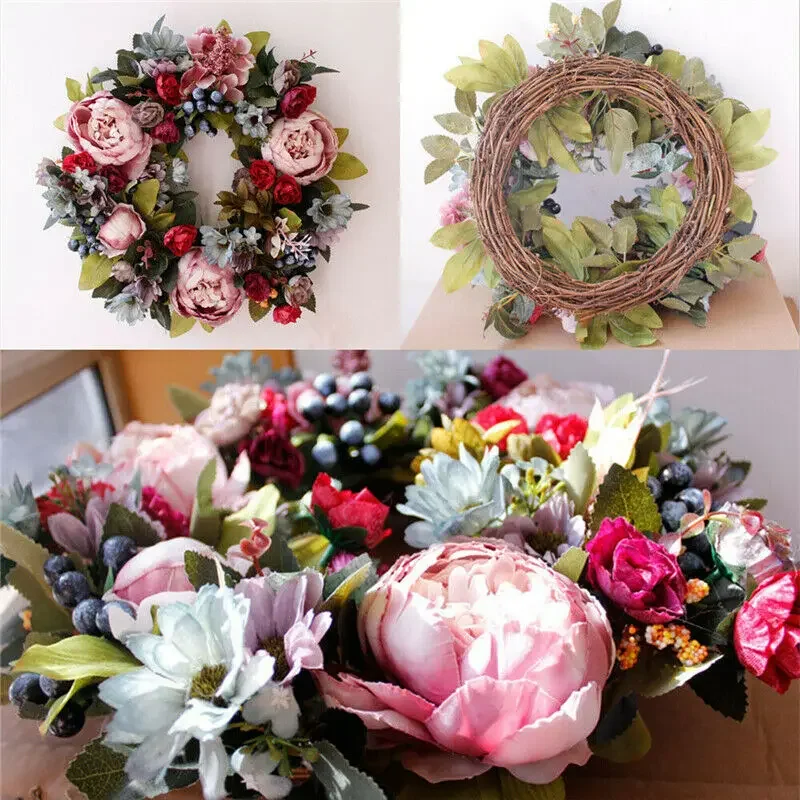 35cm Artificial Peony Wreath Flower Wreath Door Wreath Spring Round Wreath For The Front Door Wedding Home Decor
35cm Artificial Peony Wreath Flower Wreath Door Wreath Spring Round Wreath For The Front Door Wedding Home Decor