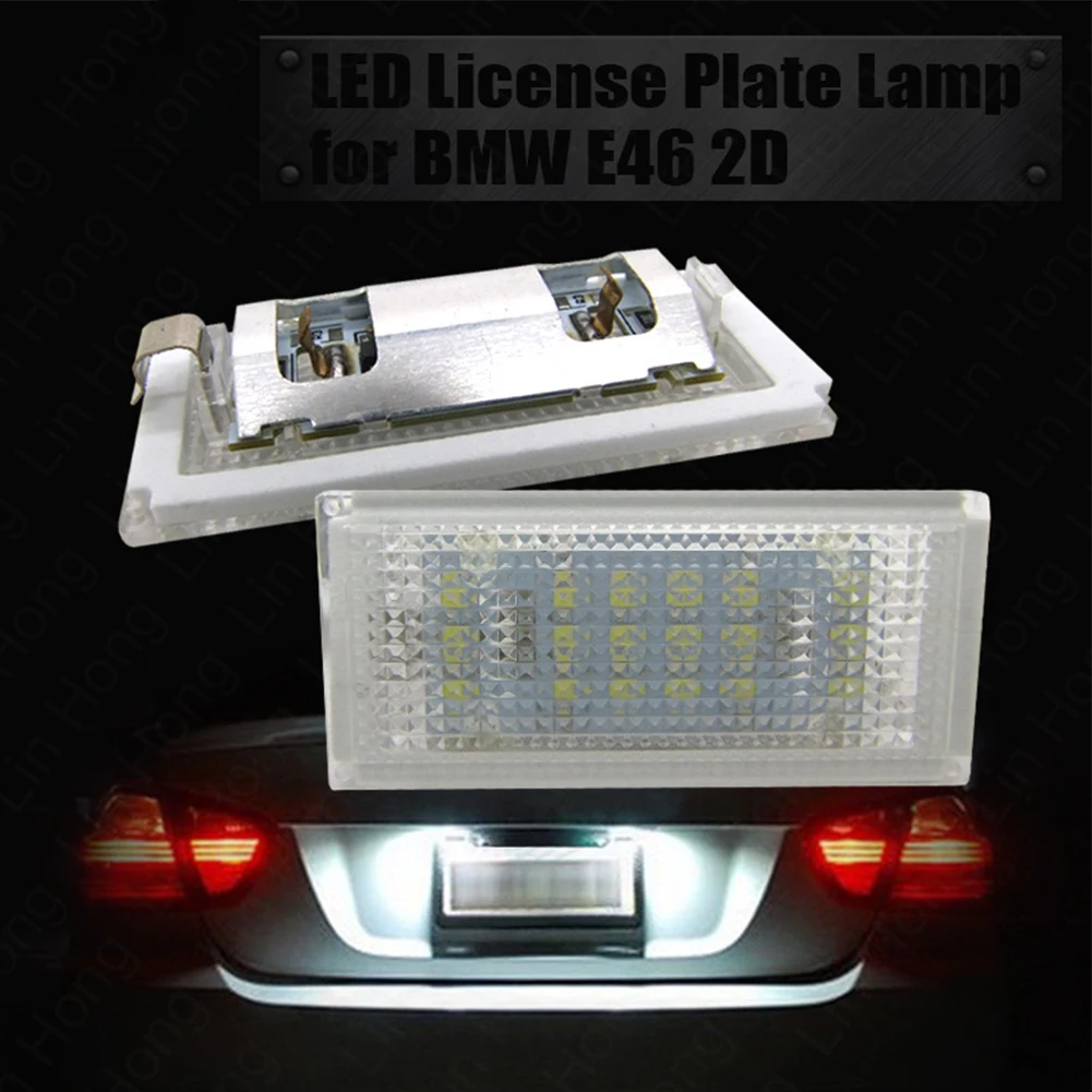 2Pcs LED Car License Plate Lights Car License Number Plate Light Lamp For BMW E46 2D 1998-2003 M3 Coupe 00-01 License Plate Lamp
2Pcs LED Car License Plate Lights Car License Number Plate Light Lamp For BMW E46 2D 1998-2003 M3 Coupe 00-01 License Plate Lamp