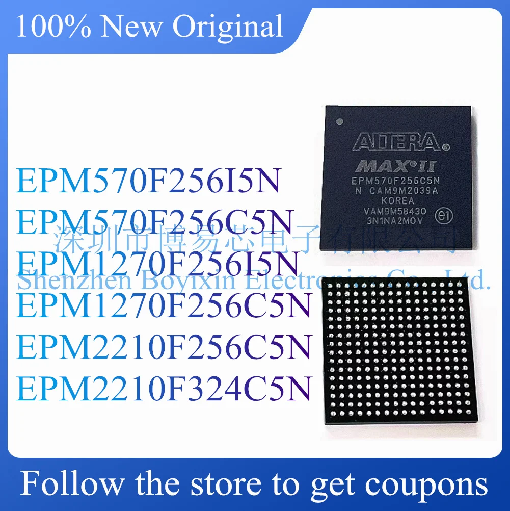 NEW EPM570F256I5N EPM570F256C5N EPM1270F256I5N EPM1270F256C5N EPM2210F256C5N EPM2210F324C5N.Programmable logic device chip.
NEW EPM570F256I5N EPM570F256C5N EPM1270F256I5N EPM1270F256C5N EPM2210F256C5N EPM2210F324C5N.Programmable logic device chip.