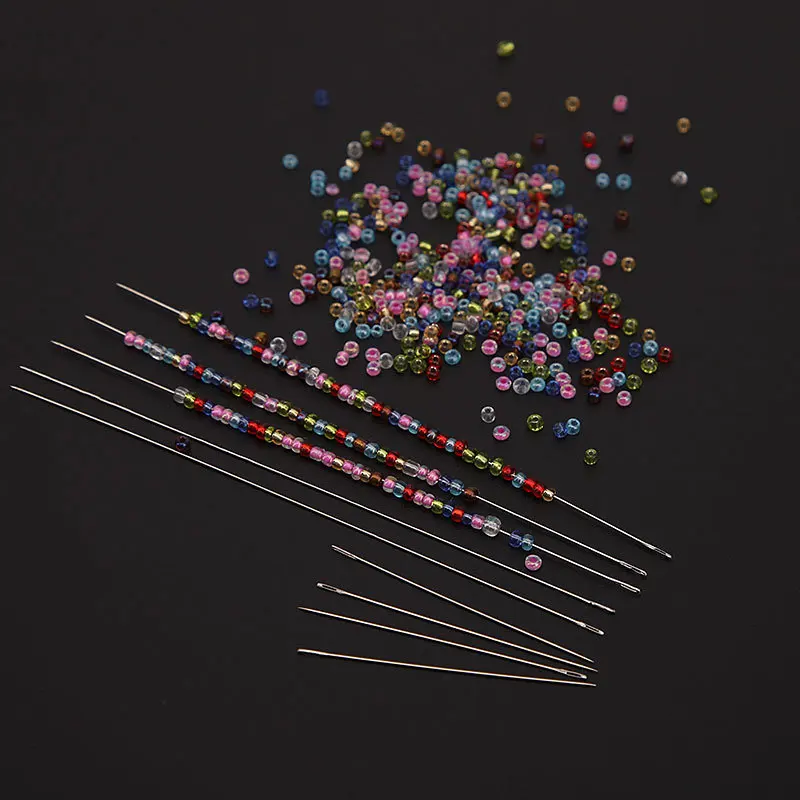 10Pcs 48/100mm DIY Superfine Beaded Pearl Needle Beading Needles Threading String Cord Stainless Steel Jewelry Craft Making Tool
10Pcs 48/100mm DIY Superfine Beaded Pearl Needle Beading Needles Threading String Cord Stainless Steel Jewelry Craft Making Tool