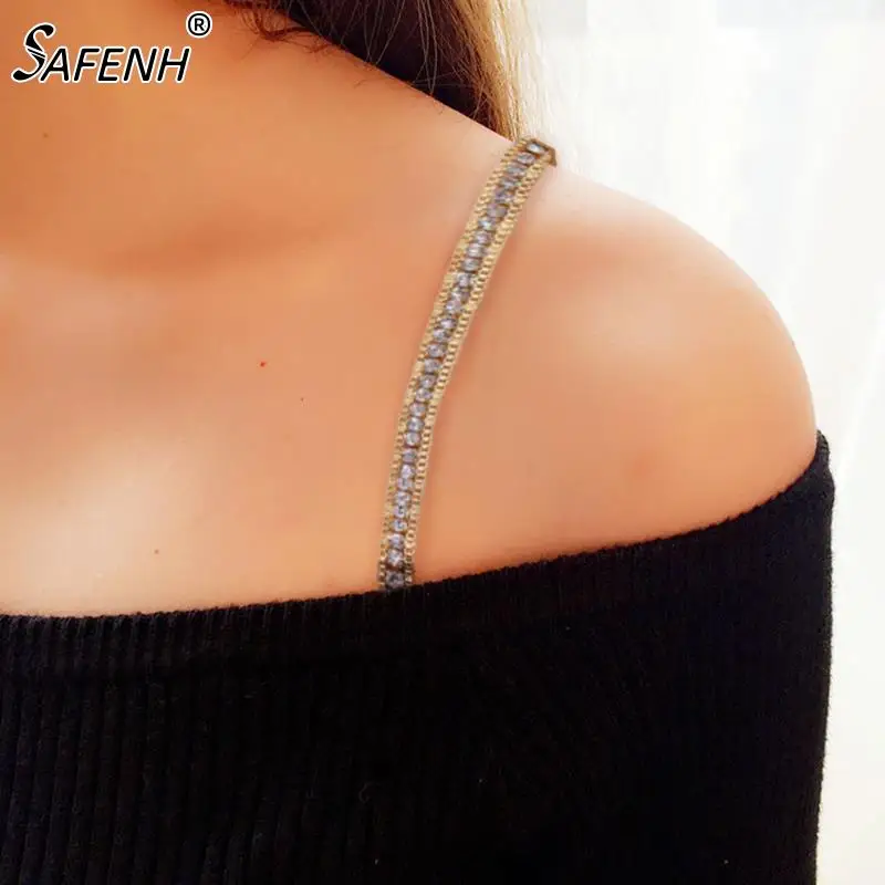 1 Pair Simple Bra Shoulder Strap Rhinestone Lingerie Strap For Women Shoulder Chain Tops Decorative Jewelry
1 Pair Simple Bra Shoulder Strap Rhinestone Lingerie Strap For Women Shoulder Chain Tops Decorative Jewelry