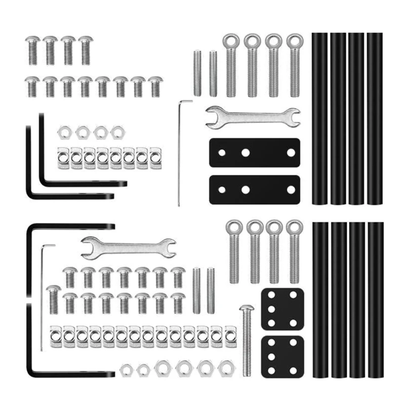 Aluminum Alloy Tie Rod Set Upgrade Zaxis Stable Printing Kits for Ender3/Ender3S/Ender3Pro CR010 3D Printer
Aluminum Alloy Tie Rod Set Upgrade Zaxis Stable Printing Kits for Ender3/Ender3S/Ender3Pro CR010 3D Printer