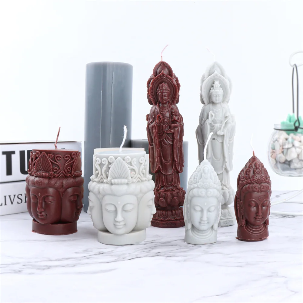 3 Sizes Chinese Traditional Buddha Guanyin Silicone Mold Chocolates Hard Candies Desserts Candles Soap Baking Cake Decor
3 Sizes Chinese Traditional Buddha Guanyin Silicone Mold Chocolates Hard Candies Desserts Candles Soap Baking Cake Decor