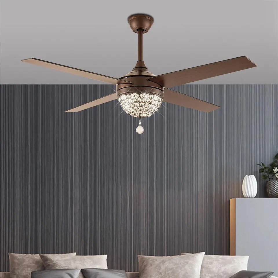 42 Inch LED Ceiling Fan Chandelier Metal Round Arched lampshade Crystal Pendant Lamp with Remote for Living Room Bedroom Office
42 Inch LED Ceiling Fan Chandelier Metal Round Arched lampshade Crystal Pendant Lamp with Remote for Living Room Bedroom Office