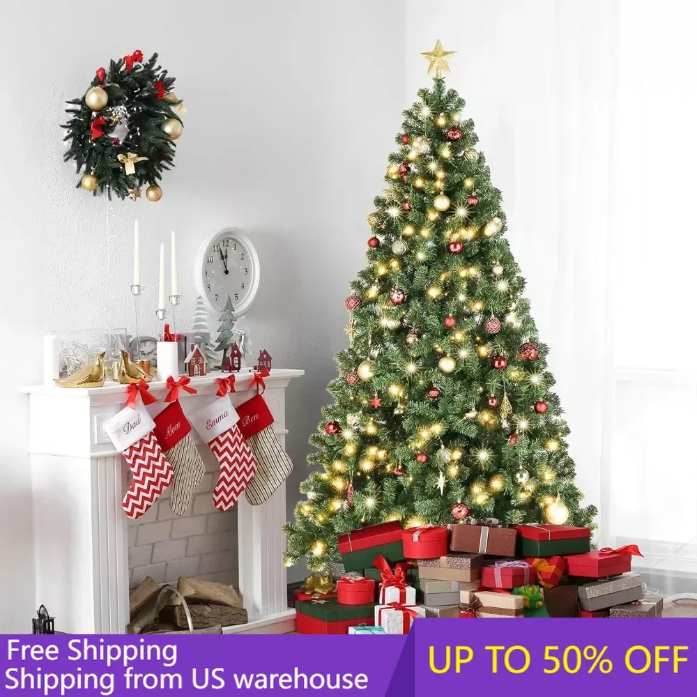 Christmas tree 6.5Ft Premium Artificial Xmas Trees w/ 1000 250 Lights Indoor Outdoor Green
Christmas tree 6.5Ft Premium Artificial Xmas Trees w/ 1000 250 Lights Indoor Outdoor Green