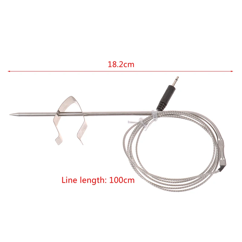 

Waterproof Thermometer Hybrid Probe Replacement For Thermopro Wireless Remote Digital Cooking Food Meat Stainless Steel Probe