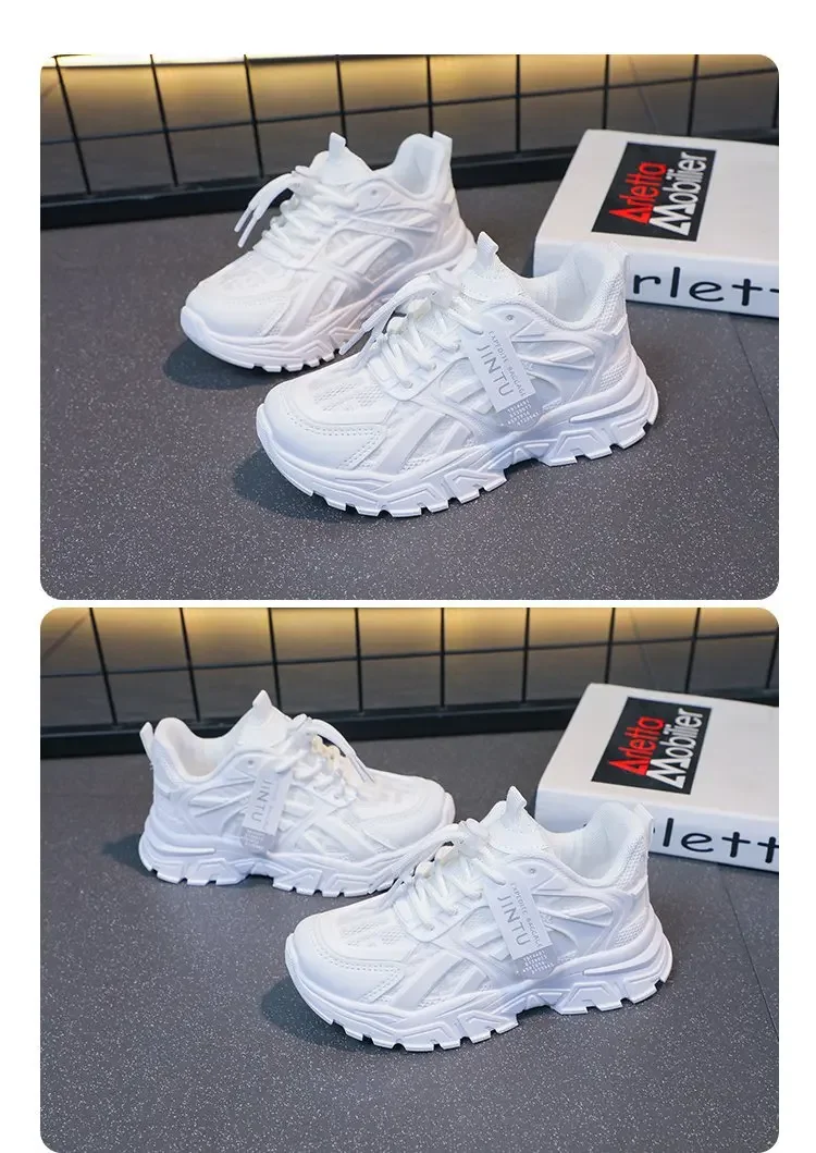 New 2023 Spring Summer Comfortable Breathable Running Shoes Children's Sneakers Student White Shoes Kids Casual Shoes New 2023 Spring Summer Comfortable Breathable Running Shoes Children's Sneakers Student White Shoes Kids Casual Shoes