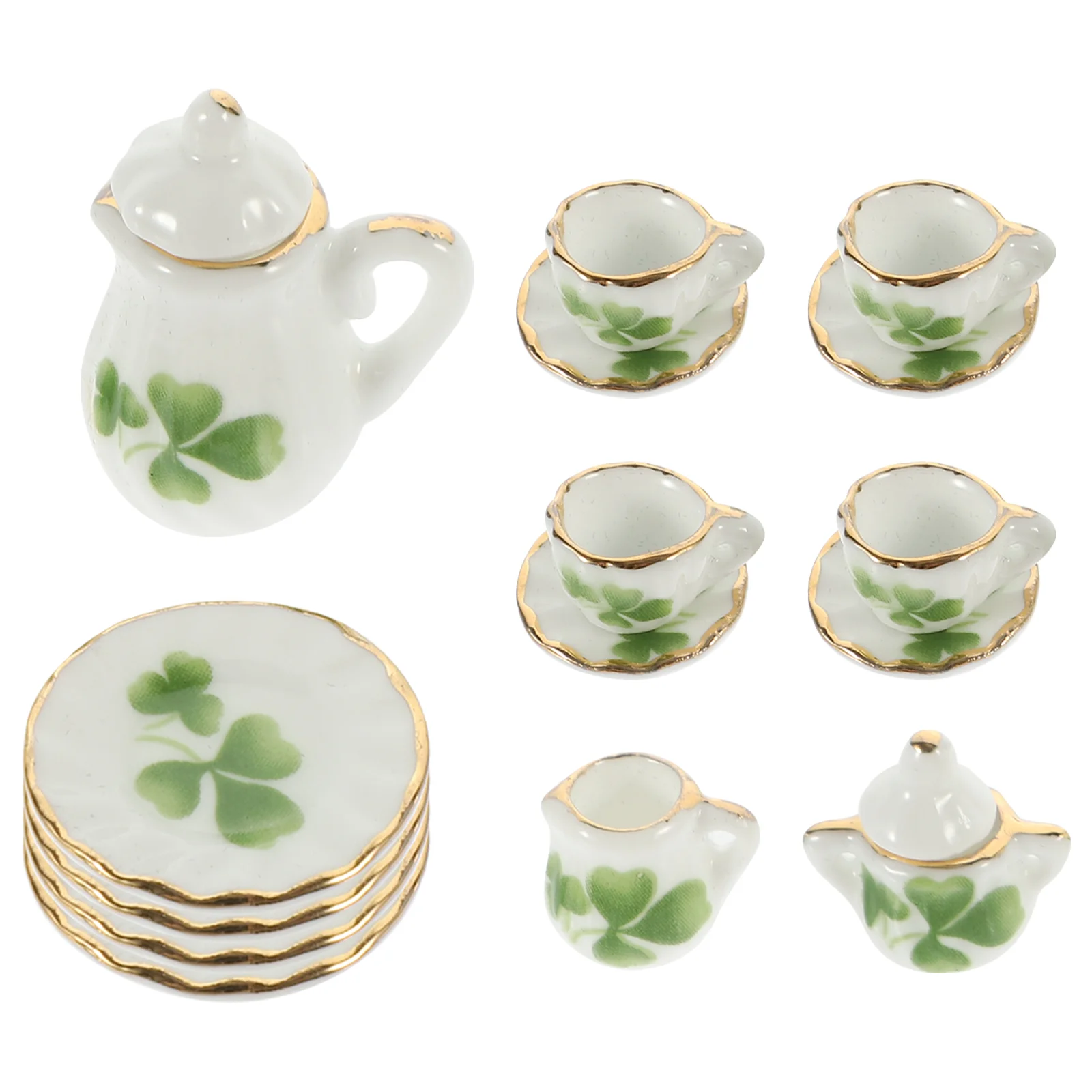 Miniature Ceramics Tea Cup Set Dollhouse Tea Cup Mini Pattern Teapot Platter Saucer Sets Princess Tea Time Toy Dollhouse
Miniature Ceramics Tea Cup Set Dollhouse Tea Cup Mini Pattern Teapot Platter Saucer Sets Princess Tea Time Toy Dollhouse