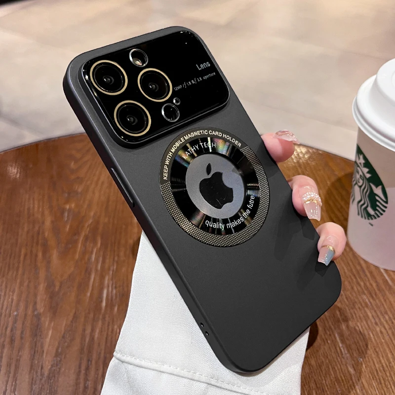 Магнитный чехол Magsafe для телефона с беспроводной зарядкой для iPhone 14, 13, 12 Pro Max, отверстие для логотипа, камера, чехол для мобильного телефона
Магнитный чехол Magsafe для телефона с беспроводной зарядкой для iPhone 14, 13, 12 Pro Max, отверстие для логотипа, камера, чехол для мобильного телефона