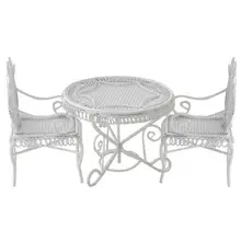 Nice-looking Eye-catching Portable Dollhouse Miniature Table Chair Table Chair Model for Micro Landscape
Nice-looking Eye-catching Portable Dollhouse Miniature Table Chair Table Chair Model for Micro Landscape