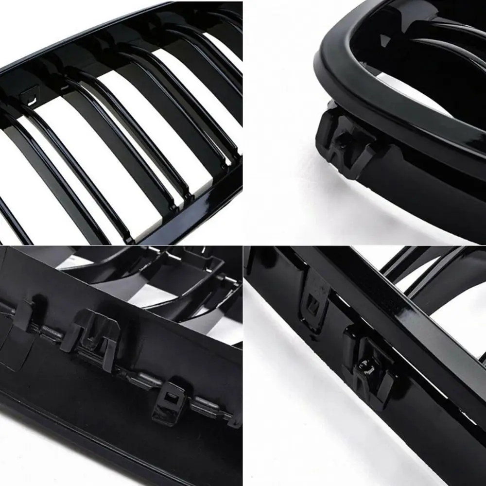 High Quality Car Front Bumper Kidney Grille For 1 Series F20 F21 2011 2012 2013 2014 Replacement Double Slat Black Grilles
High Quality Car Front Bumper Kidney Grille For 1 Series F20 F21 2011 2012 2013 2014 Replacement Double Slat Black Grilles