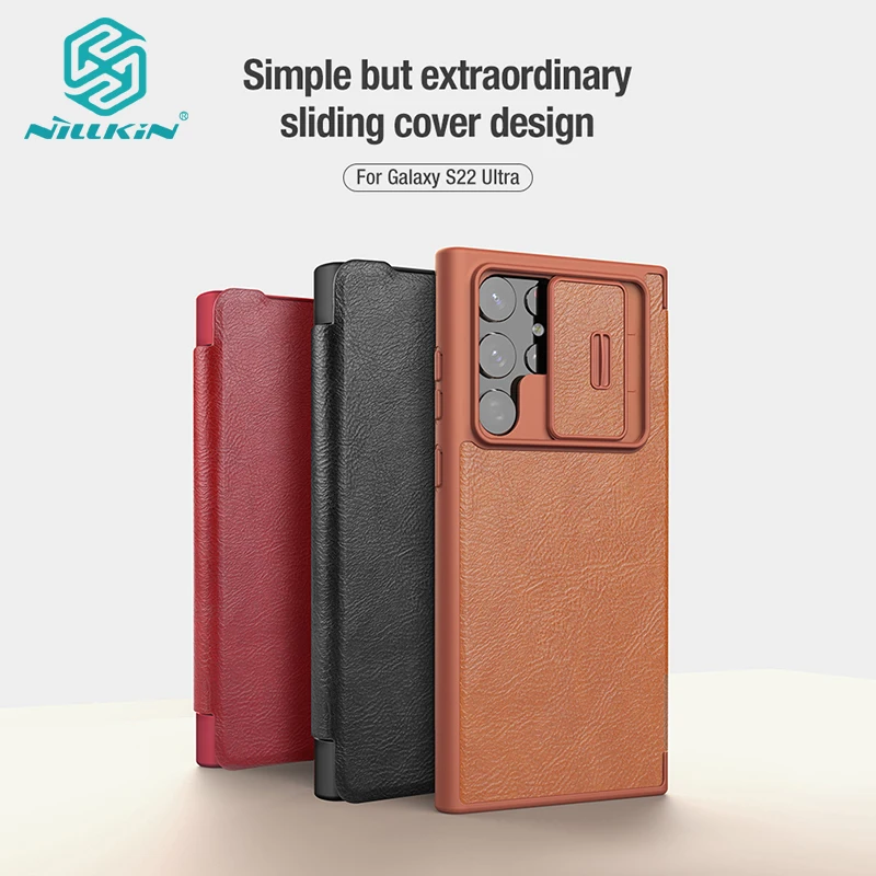 For Samsung S22 Ultra Case Nillkin Qin Card Pocket Wallet bag Leather Flip Cover for Samsung S22 Plus S22+ Case
For Samsung S22 Ultra Case Nillkin Qin Card Pocket Wallet bag Leather Flip Cover for Samsung S22 Plus S22+ Case