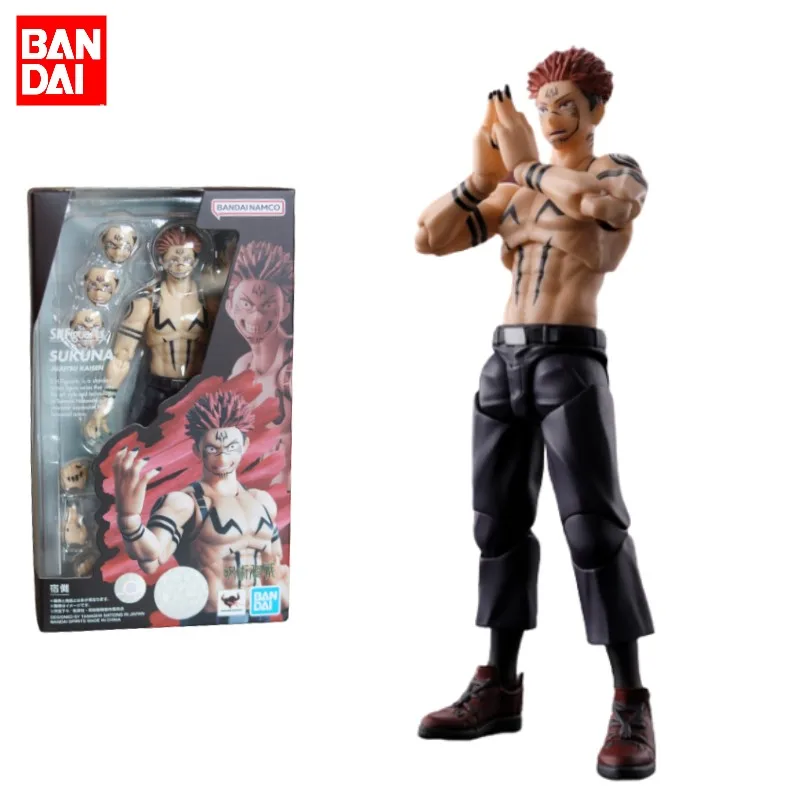 BANDAI Original JUJUTSUKAISEN Anime S.H.Figuarts Sailor H=150mm THE SUKUNA Action Figure Toys For Kids Gift Collectible Model
BANDAI Original JUJUTSUKAISEN Anime S.H.Figuarts Sailor H=150mm THE SUKUNA Action Figure Toys For Kids Gift Collectible Model