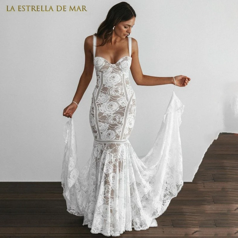 Boho wedding dresses for women 2022 bride lace sexy sweetheart straps sexy mermaid vestidos de novia new robe mariage plus size
Boho wedding dresses for women 2022 bride lace sexy sweetheart straps sexy mermaid vestidos de novia new robe mariage plus size