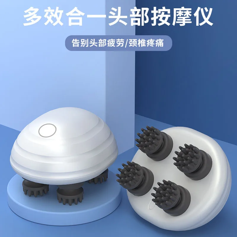Head Relaxation and Decompression Massager Octopus Soul Extractor High Waterproof Electric Scalp Massager Head Massager
Head Relaxation and Decompression Massager Octopus Soul Extractor High Waterproof Electric Scalp Massager Head Massager
