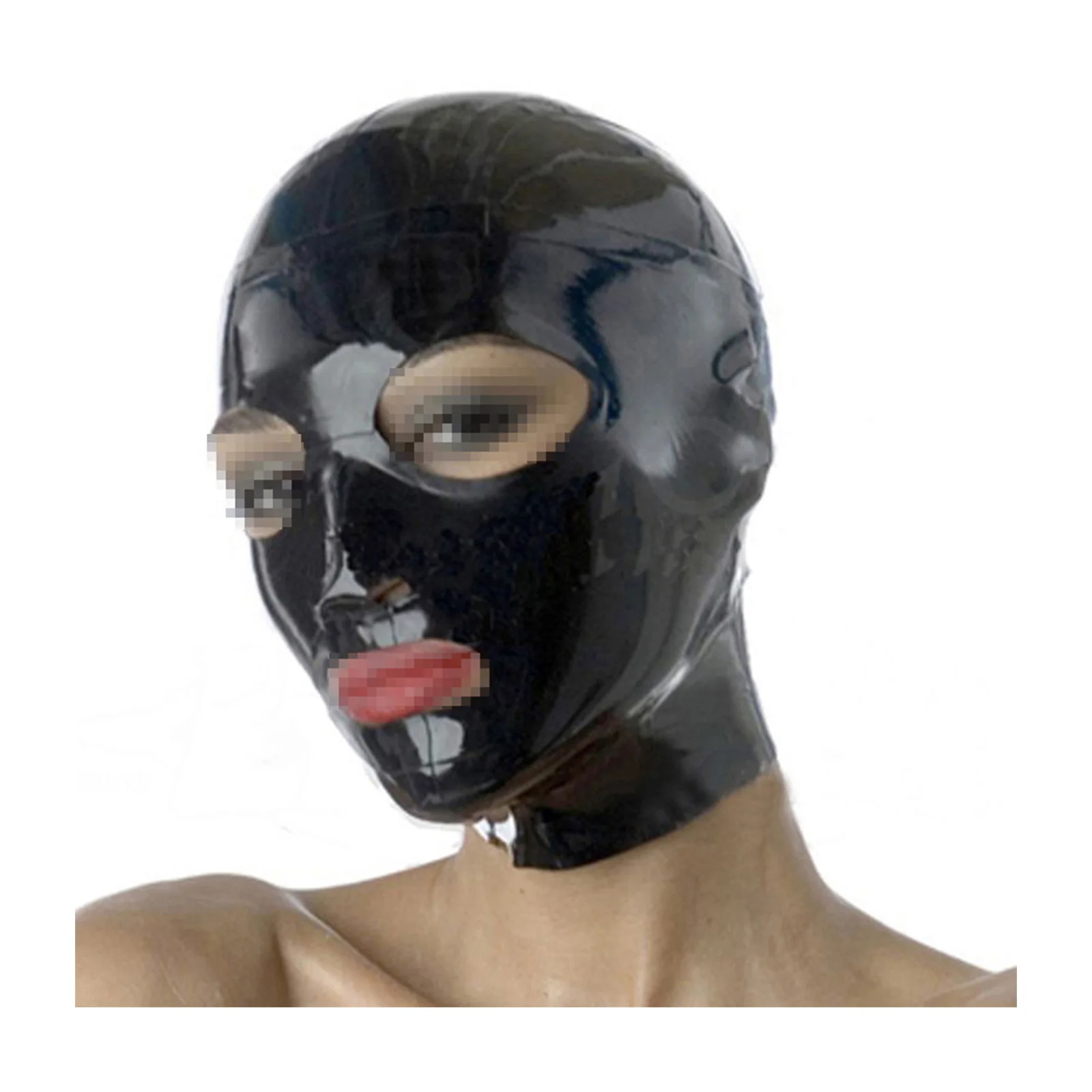 MONNIK Realistic Black Latex Mask Rubber Unisex Hood Open Eyes&Mouth Unique Sexy Wear for Party Catsuit Party Halloween
MONNIK Realistic Black Latex Mask Rubber Unisex Hood Open Eyes&Mouth Unique Sexy Wear for Party Catsuit Party Halloween