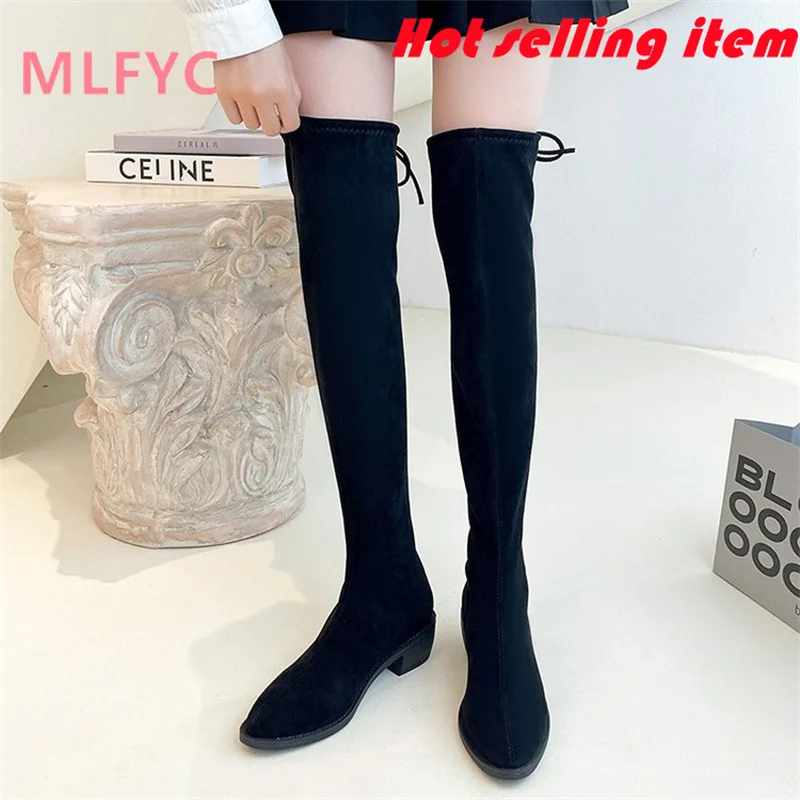 Boots, Women's Long Boots, Women's Knee Length Elastic Boots, Autumn and Winter New Plush Long Boots, Women's High Boots
Boots, Women's Long Boots, Women's Knee Length Elastic Boots, Autumn and Winter New Plush Long Boots, Women's High Boots