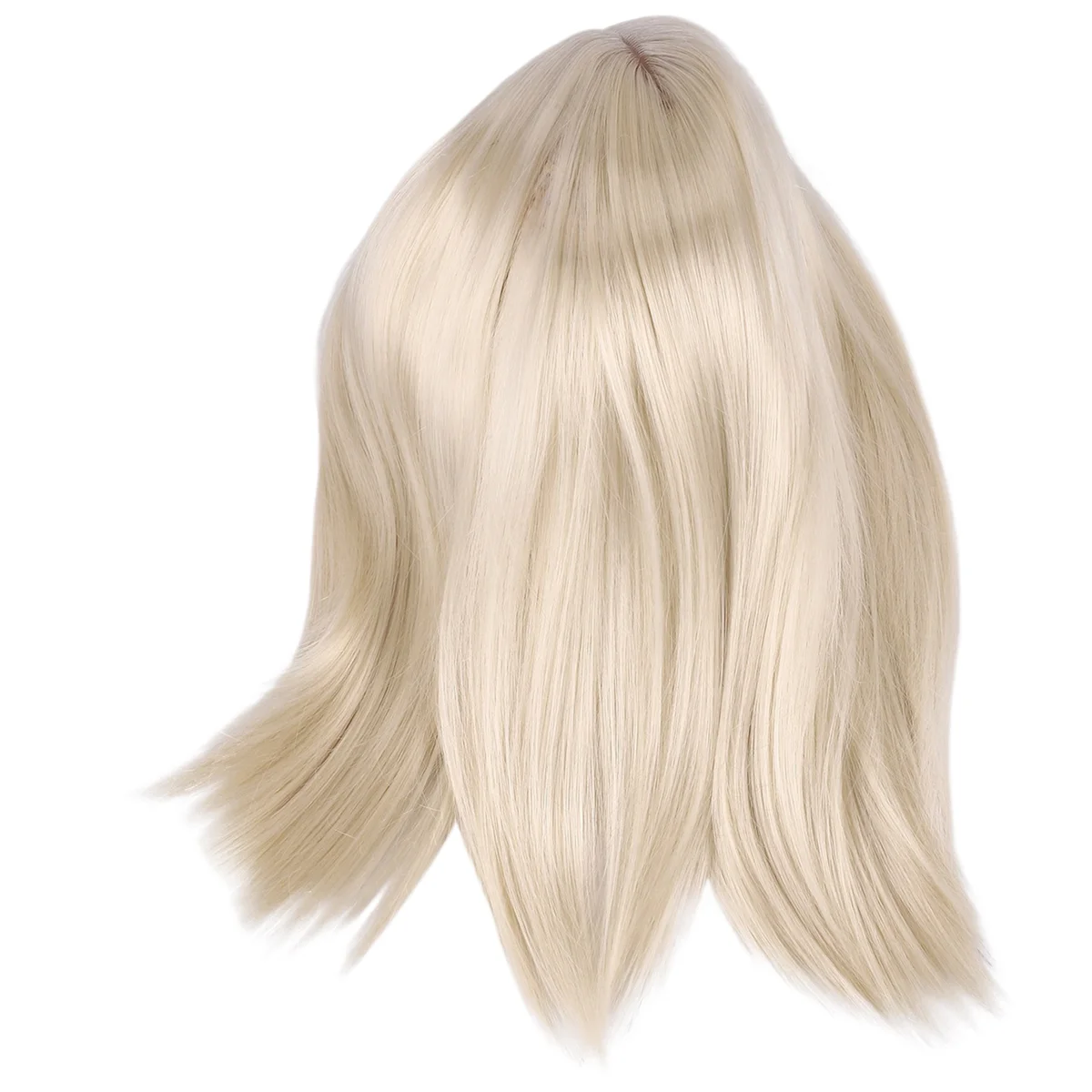 

Front Lace Wig in European and American Style Female Center Parted Long Hair Long Straight Hair Wig Chemical Fiber Wig
