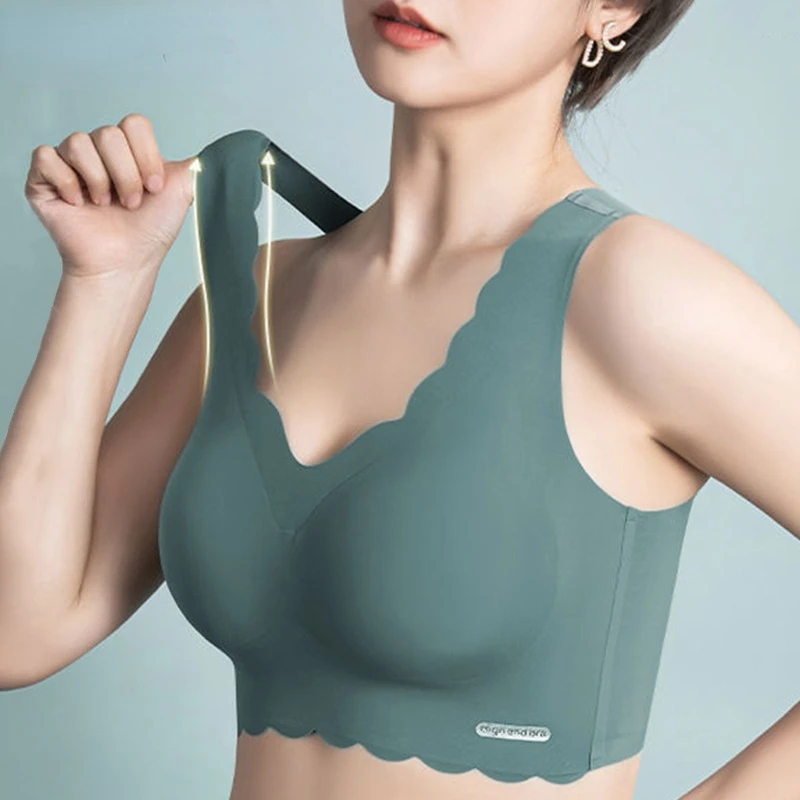 French Sexy Push Up Design Bras Clothes For Women Underwear Lingerie Seamless Wire Free Female Bralette Tops ropa mujer
French Sexy Push Up Design Bras Clothes For Women Underwear Lingerie Seamless Wire Free Female Bralette Tops ropa mujer