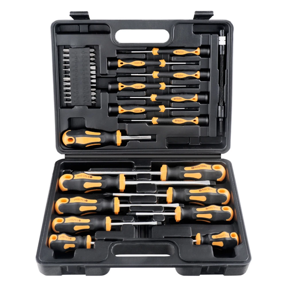 High Performance Torx Screwdriver Set 42PCS Nonslip Handle Magnetic Batch Head Perfect for DIY and Professional Use
High Performance Torx Screwdriver Set 42PCS Nonslip Handle Magnetic Batch Head Perfect for DIY and Professional Use