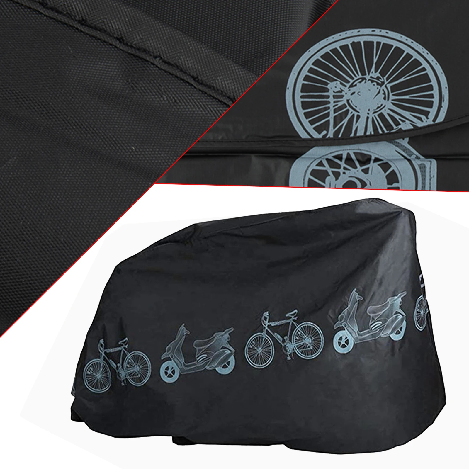 Durable Bike Case 210x100cm Bicycle Accessories Dust Covers Dustproof Polyester Waterproof For Bike Motorcycle Car
Durable Bike Case 210x100cm Bicycle Accessories Dust Covers Dustproof Polyester Waterproof For Bike Motorcycle Car