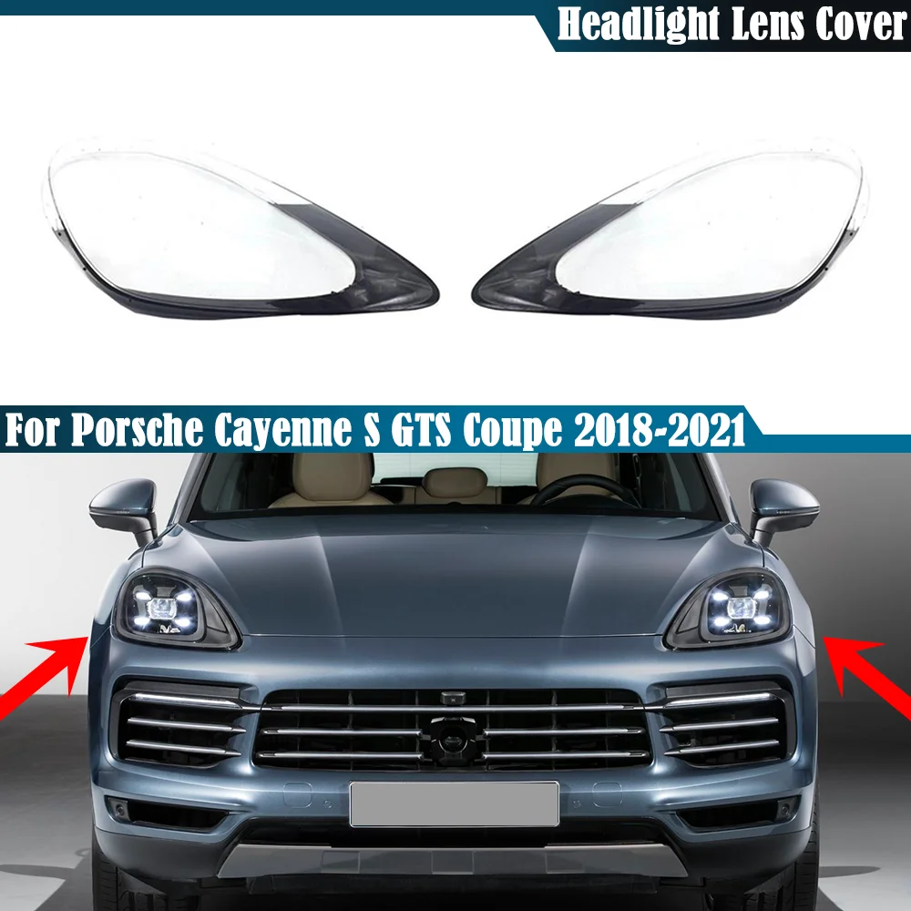 For Porsche Cayenne S GTS Coupe 2018 2019 2020 2021 Front Headlight Shell Transparent Lampshade Headlamp Cover Lens
For Porsche Cayenne S GTS Coupe 2018 2019 2020 2021 Front Headlight Shell Transparent Lampshade Headlamp Cover Lens