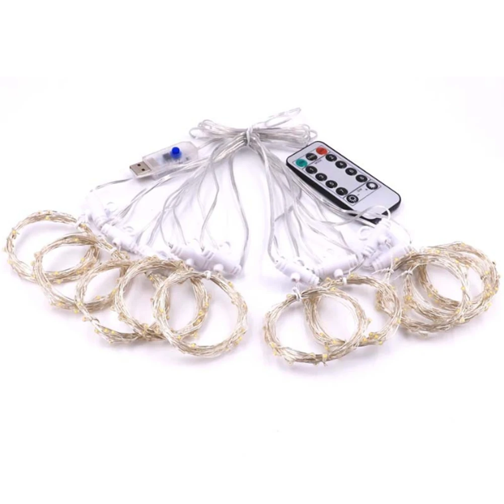 LED Window Curtain Lights,Photo Backdrop Lights Twinkle String Lights with Remote Control for Wedding Party Bedroom Wall
LED Window Curtain Lights,Photo Backdrop Lights Twinkle String Lights with Remote Control for Wedding Party Bedroom Wall