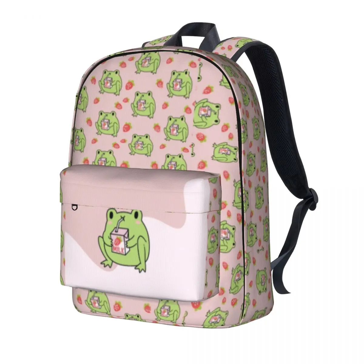 Cute Milk Frog Backpack Strawberry Cartoon Boy Girl Polyester Sport Backpacks Xmas Gift Big Cute School Bags Rucksack
Cute Milk Frog Backpack Strawberry Cartoon Boy Girl Polyester Sport Backpacks Xmas Gift Big Cute School Bags Rucksack