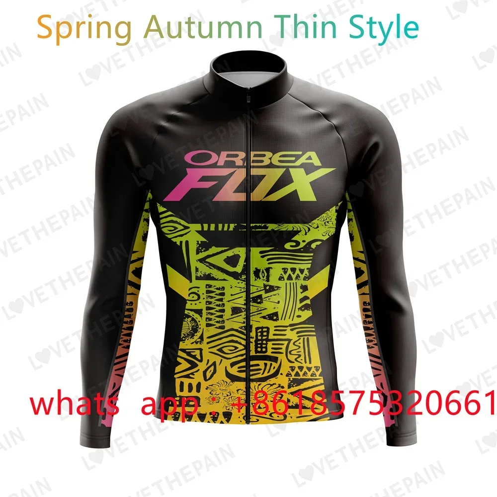 ORBEAFOX Spain Bicycle Team Breathable Cycling Jersey Quick Dry MTB Road Cycling Clothing Long Sleeve Maillot Ropa Ciclismo 2024
ORBEAFOX Spain Bicycle Team Breathable Cycling Jersey Quick Dry MTB Road Cycling Clothing Long Sleeve Maillot Ropa Ciclismo 2024