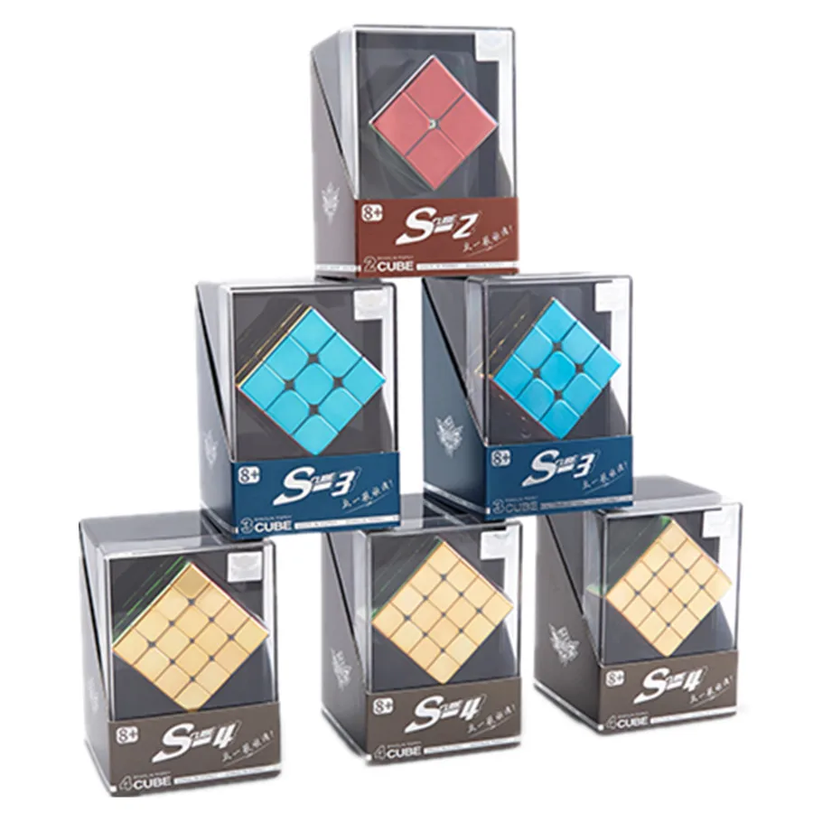 Cyclone Boy Electroplating Magnetic 2x2 3x3 4x4 Magic Cube Professional SpeedCube Cubo Magico Puzzle Toy For Children Kids Gift
Cyclone Boy Electroplating Magnetic 2x2 3x3 4x4 Magic Cube Professional SpeedCube Cubo Magico Puzzle Toy For Children Kids Gift