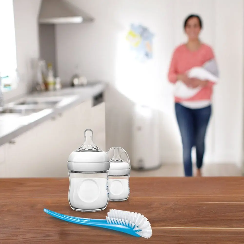 Plastic Baby Milk Bottle Brush Portable Washing 360 Degree Glass Cup Cleaning Tool 2Colors Scrubber Pacifier Bottle Brush
Plastic Baby Milk Bottle Brush Portable Washing 360 Degree Glass Cup Cleaning Tool 2Colors Scrubber Pacifier Bottle Brush
