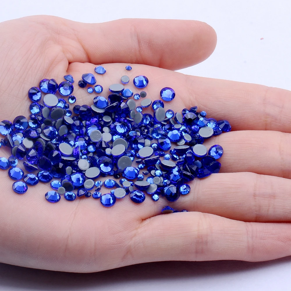 Sapphire Hotfix Rhinestones For Nails ss6-ss30 And Mixed Glue Backing Iron On Strass Crystal And Stones DIY Garments Accessories
Sapphire Hotfix Rhinestones For Nails ss6-ss30 And Mixed Glue Backing Iron On Strass Crystal And Stones DIY Garments Accessories