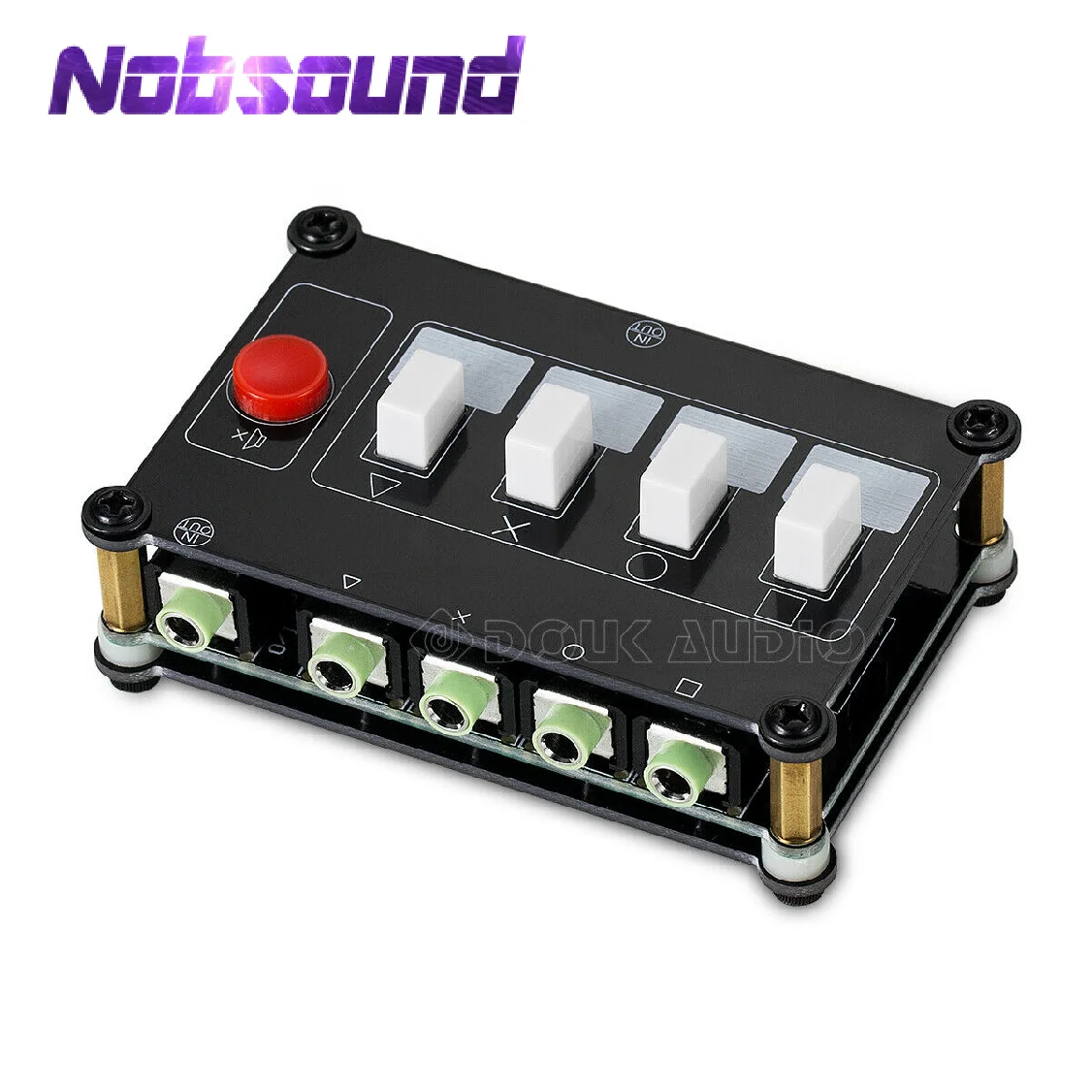 Nobsound Mini 4(1)-IN-1(4)-OUT 3,5 мм стерео аудио переключатель пассивный ручной селектор сигнала разъем для наушников разделитель коробка
Nobsound Mini 4(1)-IN-1(4)-OUT 3,5 мм стерео аудио переключатель пассивный ручной селектор сигнала разъем для наушников разделитель коробка