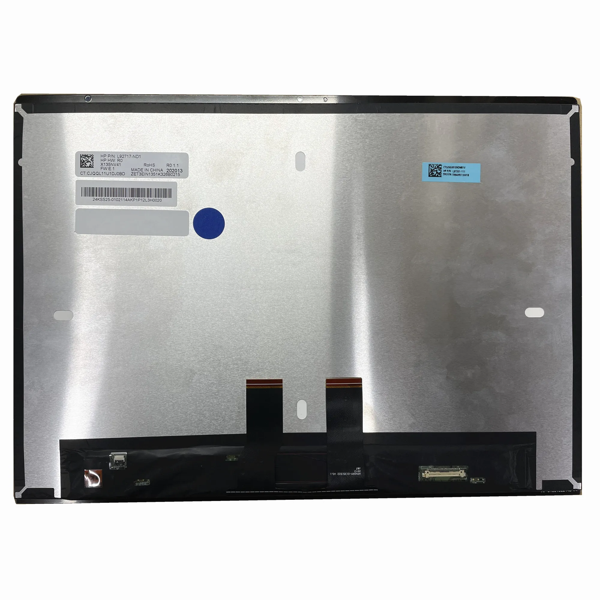 X135NV41 R0 13,5 ''Latpop LCD кодирующий преобразователь сенсорного экрана в сборе для HP Spectre x360 14-ea0041TU P/N: L92717-ND1 HP NGRM-01351922
X135NV41 R0 13,5 ''Latpop LCD кодирующий преобразователь сенсорного экрана в сборе для HP Spectre x360 14-ea0041TU P/N: L92717-ND1 HP NGRM-01351922