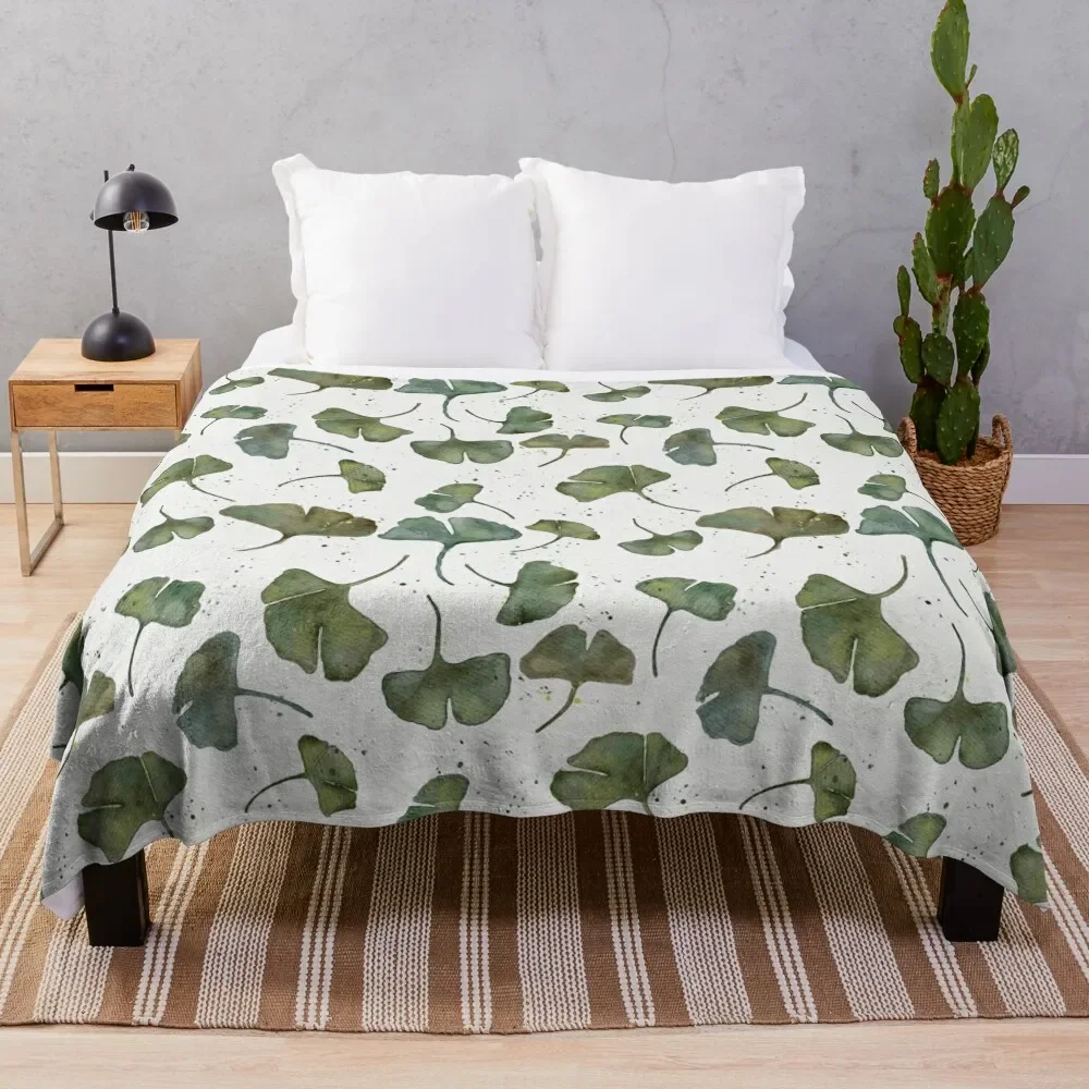 Ginkgo Leaves in Watercolor Throw Blanket Soft Plush Plaid manga Luxury Brand Blankets
Ginkgo Leaves in Watercolor Throw Blanket Soft Plush Plaid manga Luxury Brand Blankets