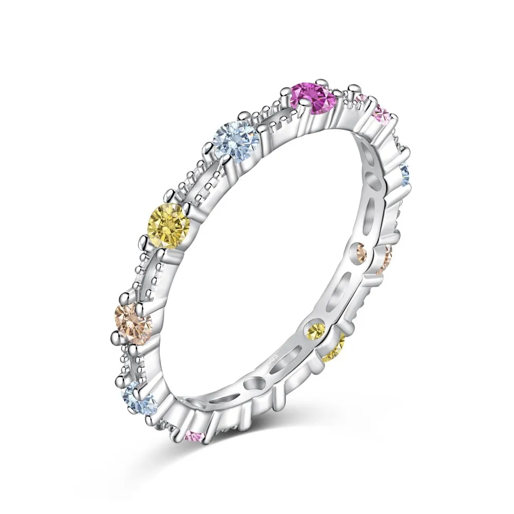 TKJ 925 Sterling Silver Inlay Classic Multicolor 5A Zircon Wedding Ring Jewelry Gift Free Shipping
TKJ 925 Sterling Silver Inlay Classic Multicolor 5A Zircon Wedding Ring Jewelry Gift Free Shipping