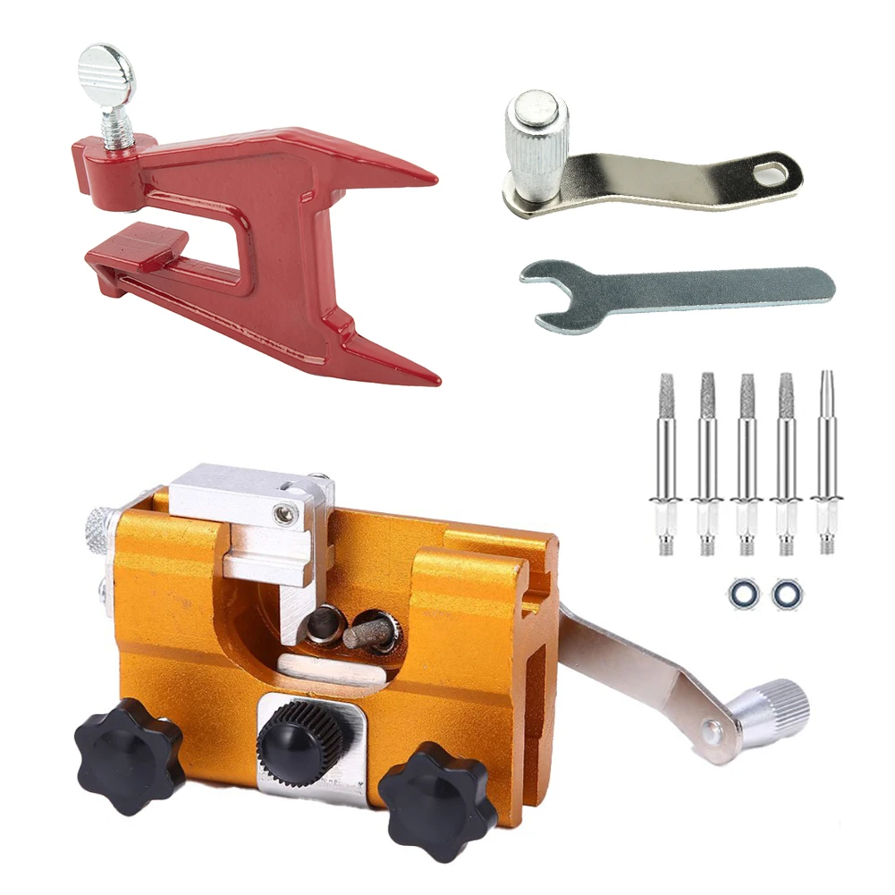 Chainsaw Chainsaw Grinding Fixture Metal Manual Crank Fast Chainsaw Grinding Kit Portable Handheld Precision Chainsaw Grinder
Chainsaw Chainsaw Grinding Fixture Metal Manual Crank Fast Chainsaw Grinding Kit Portable Handheld Precision Chainsaw Grinder
