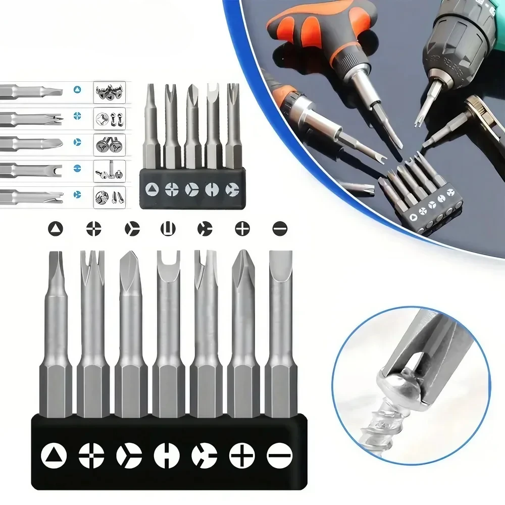 13, 7, 5Pcs, 50mm Specialty Screwdriver Bit Set Y-Type Triangle Cross 3-Point Screwdriver Tool Accessories 1 Mallzona Sf8626c6a2d674bc0a4a899cdf83ba87ef 13, 7, 5Pcs, 50mm Specialty Screwdriver Bit Set Y-Type Triangle Cross 3-Point Screwdriver Tool Accessories Mallzona